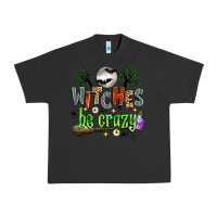 Pigment Black witches be crazy Urban Heavy Tee - Zillion Design Studio