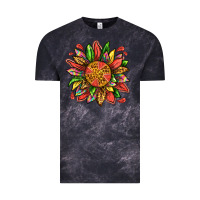 Cloud Black watermelon sunflower Vintage Tee - texasbilliewilder