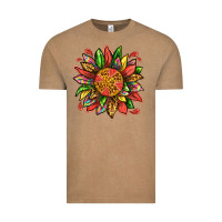 Watermelon Sunflower Vintage Tee | Teevron