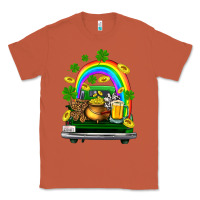 Copper st patricks shamrock gold beer truck Classic Tee - FaDigitalArtStudio