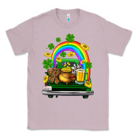 Lilac st patricks shamrock gold beer truck Classic Tee - FaDigitalArtStudio