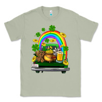 Matcha st patricks shamrock gold beer truck Classic Tee - FaDigitalArtStudio