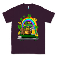 Plum st patricks shamrock gold beer truck Classic Tee - FaDigitalArtStudio