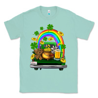Seafoam st patricks shamrock gold beer truck Classic Tee - FaDigitalArtStudio