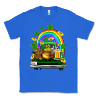 True Royal st patricks shamrock gold beer truck Classic Tee - FaDigitalArtStudio