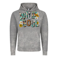 Cloud Rock western wild soul with sunflowers Vintage Hoodie - texasbilliewilder