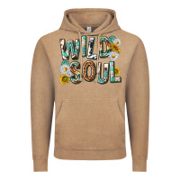 Vintage Coffee western wild soul with sunflowers Vintage Hoodie - texasbilliewilder