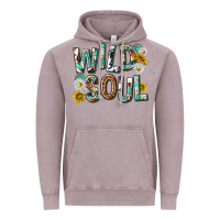 Vintage Zinc western wild soul with sunflowers Vintage Hoodie - texasbilliewilder
