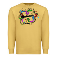Antique Gold autism teacher pencil Premium Sweatshirt - MaliasSmallBusiness