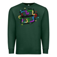 Sports Green autism teacher pencil Premium Sweatshirt - MaliasSmallBusiness