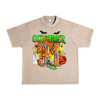 French Oak october 31 Urban Heavy Tee - Zillion Design Studio