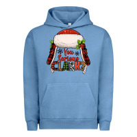 Pigment Pebble Blue western you serious clark christmas Urban Hoodie - Jasminsmagicworld