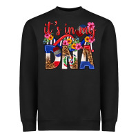 Black its in my dna dominican republic Heavyweight Sweatshirt - texasbilliewilder