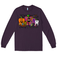 Plum happy halloween tooth Long Sleeve Tee - RacoonDesign
