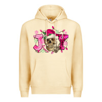 Pina Colada Pink Christmas Joy skeleton Premium Hoodie - NancyCooperArtShop