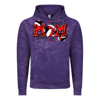 Cloud Purple mom volleyball Vintage Hoodie - Zillion Design Studio