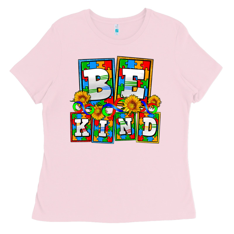 Bee Kind Autism Ladies Tee by AdoDesignShop | Teevron