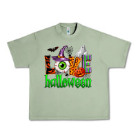Oil Green love halloween Urban Heavy Tee - Zillion Design Studio