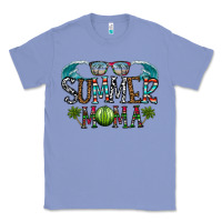 Colony Blue summer mama Classic Tee - CowhideDigitalArt