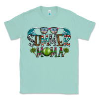 Seafoam summer mama Classic Tee - CowhideDigitalArt