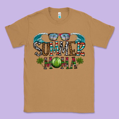 Summer Mama Classic Tee Designed By Cowhidedigitalart