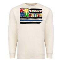 Sandshell autism usa flag Premium Sweatshirt - MaliasSmallBusiness