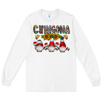 White Chingona Long Sleeve Tee - CowhideDigitalArt