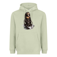 Matcha Malayan Sun Bear Heavyweight Hoodie - LillyAllenDesigns