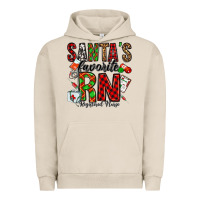 Pigment French Oak santa's favorite rn Urban Hoodie - Jasminsmagicworld