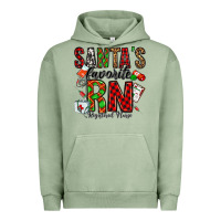 Pigment Oil Green santa's favorite rn Urban Hoodie - Jasminsmagicworld