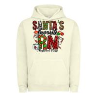 Pigment Pistachio santa's favorite rn Urban Hoodie - Jasminsmagicworld
