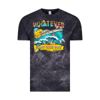 Cloud Black whatever float your boat Vintage Tee - texasbilliewilder