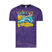 Cloud Purple whatever float your boat Vintage Tee - texasbilliewilder