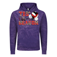 Cloud Purple tis' the season volleyball Vintage Hoodie - Zillion Design Studio