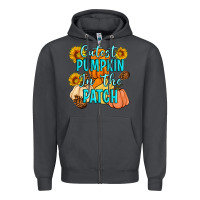 Smoke Cutest Pumpkin In The Patch Zipper Hoodie - Artiststas