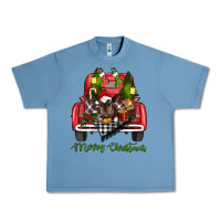 Pebble Blue merry christmas truck Urban Heavy Tee - RanaPortraitStore