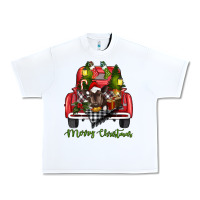 White merry christmas truck Urban Heavy Tee - RanaPortraitStore