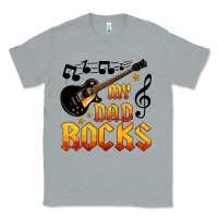 Heather Grey my dad rocks Classic Tee - HRA Design Shop