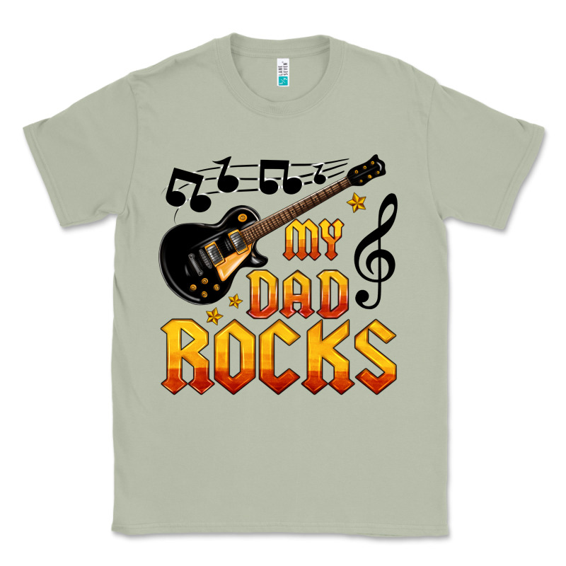 My Dad Rocks Classic Tee by HRA Design Shop | Teevron