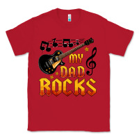 Red my dad rocks Classic Tee - HRA Design Shop