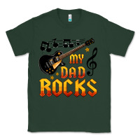 Sports Green my dad rocks Classic Tee - HRA Design Shop