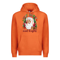 Carrot Stay Merry and bright Christmas with santa Premium Hoodie - NancyCooperArtShop