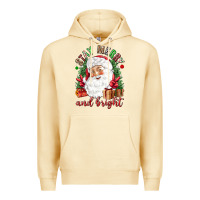 Pina Colada Stay Merry and bright Christmas with santa Premium Hoodie - NancyCooperArtShop