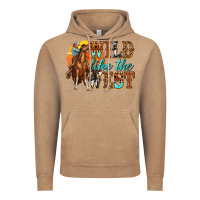 Vintage Coffee wild like west Vintage Hoodie - texasbilliewilder