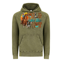 Vintage Olive wild like west Vintage Hoodie - texasbilliewilder