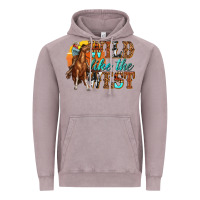 Vintage Zinc wild like west Vintage Hoodie - texasbilliewilder
