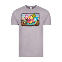 Vintage Zinc easter egg background Vintage Tee - BarkalooDesign