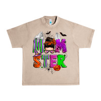 French Oak halloween momster messy bun Urban Heavy Tee - Zillion Design Studio