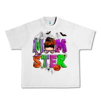 Lunar Rock halloween momster messy bun Urban Heavy Tee - Zillion Design Studio