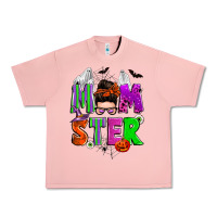 Salmon halloween momster messy bun Urban Heavy Tee - Zillion Design Studio